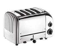 Dualit E.A.N. 619743403780 4 Slice Vario AWS Toaster Polished Stainless Steel 40378, Silver