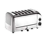 Dualit E972 Duality Bread Toaster, 6 Slice, Stainless Steel