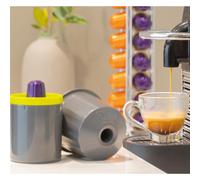 Dualit Ecopress Aluminium Coffee Capsule Recycler in Grey Dualit Grey