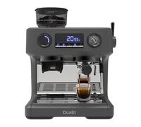 Dualit Espressivo Pro Coffee Machine - Dual Boiler - Integrated Coffee Bean Grinder - Steam Wand - 2.8L Removable Water Tank - Built in Warming Plate - 20 Bar Pressure - Stainless Steel