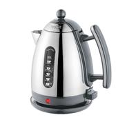 Dualit Lite 1.5L Jug Kettle Polished Stainless Steel with Black Trim