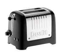 Dualit Toaster 2 Slices Stainless Steel Lite 1100W Black Gloss