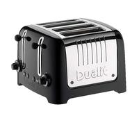Dualit LITE 4 Slice Toaster 46205 - Black Brown