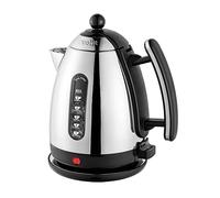 Dualit Lite Kettle - 1.5L Jug Kettle - Polished with Black Trim, High Gloss Finish - Fast Boiling - 72010