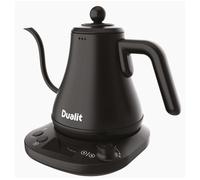 Dualit Pour Over Electric Kettle - Matte Black, Black