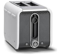 DUALIT Studio 26412 2-Slice Toaster - White & Grey, Silver/Grey,White