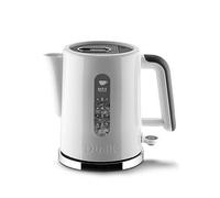 Dualit Studio Kettle | 1.5L 2.4KW Jug Kettle in White with Polished Trim | Dual Measuring Windows | Fast Boiling BPA Free | Patented Sure Pour Technology