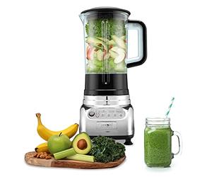 Dualit VortecS® Electric Blender & Smoothie Maker | 1000W | 2L Capacity | 7 Settings | Ice Crush | Cocktail Maker |Shatterproof | Chrome Plated ABS | Anti-Bounce Feature | 83850