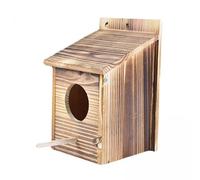 Dualoai 2x Bluebird House, Wooden Bird House for Outdoor Bird Watching, Bluebird Nesting Box