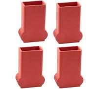 Dualoai 4x Ladder Foot Covers Portable Foot Pads for Schools Constructions Offices