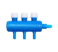 Dualoai Aquarium Control Valve Distributor Air Pump Valve Professional Multi-Port Splitter, 3 Way