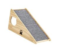 Dualoai Cat Scratcher Ramp Scratch Pad for Exercise Versatile for Indoor Cats