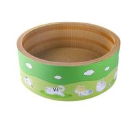 Dualoai Corrugated Cardboard Scratching Post, Scratching Pad for Cats, Furniture Protector, Sofa, Sturdy Cat Scratching Bed, Lounger, Couch for Kittens, L