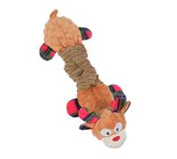 Dualoai Dog Squeaky Toy Puppy Toys Elk Furniture Protector Training Dog Chew Toys Dog Interactive Toy for Small Medium Large Dogs, Style A
