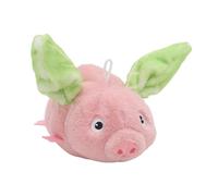 Dualoai Electronic Piggy Cat Toys Cartoon Squeaky Cat Toys for Home Hunting Travel