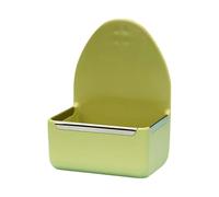 Dualoai Feeder for Cage, Hanging, Feeding Bowl for, Tip Water Bowl, Feeding Bowl for Rabbits, for Birds, Hamsters, Green