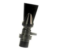 Dualoai Fish Tank Duck Flat Nozzle for Water Outlet And Return Pipe Fitting, Length 90mm