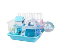 Dualoai Hamster House Hide House Mouse Cage Hamster Gerbil Cage for Syrian Mice African Hedgehog Gerbil