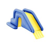 Dualoai Inflatable Swimming Water Slide Accessories for, Versatile, with Foot Pump, Professional, for Indoor And Outdoor Use, Dark Blue