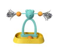 Dualoai Interactive Windmill Cat Toy Gift Easy to Clean Home Playing for Indoor Cats