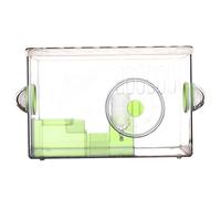 Dualoai Large Hamster Cage Mice and Rat Habitat,Deluxe Portable,Openable Top, Hamster Enclosure Exercise Playing House for Gerbils, green