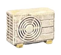 Dualoai Miniature Air Conditioner Model, Realistic, 1:64 Scale, Children's Collection, Versatile, Decorative Accessory for The Children's Room, Micro, Style B