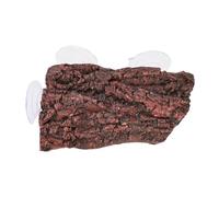 Dualoai Turtle Sunning, Rock Turtle, Floating Dock, Resting Terrace, Step Climbing Ramp, for Reptile Frogs, brown