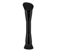 Duals-Ended Cream + Powder Brush 2 In 1 Makeup Brushes For Blending And Application Of Liquid Powder Cream And Blusher Angled/round Top Contouring Brushes