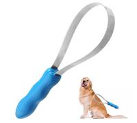 duals-Sided Shedding bladee - Stainless Steel desheddings Tool, Pet Hair Remover | Double-Sided Grooming bladee with Handle, Coarse & Fine Teeth for Dogs Horses, Loose Hair Removal Tool