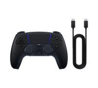 DualSense® Wireless Controller - Midnight Black & USB Cable for PC
