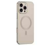 DUANCL Grey,16 Pro, Magnetic Case for Iphone 16 Pro Max/16 Pro/16 Plus/16, All-Inclusive Lens Protection Cover Ultra Slim Minimalist Stylish Hard Back Phone Case