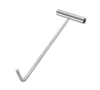 DUANGYMM lifting hooks, Stainless Lifters Versatile Cover Lift, Manhole Lifting Key for Sewer Lids Drains Roller Shutter Cover Puller Multiple Sizes(80 cm(31 1/2"))