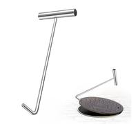 DUANGYMM lifting hooks, Stainless Lifters Versatile Cover Lift, Steel Manhole Cover Lifter Hook Tool Multiple Sizes(90 cm(35 3/8"))