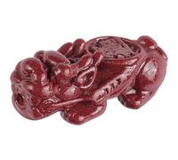 DUANGYMM Necklace,Jade Necklace, Natural Genuine Cinnabar PIXIU Pendant Buddha Loose Chinese Beads Lucky Spacer Feng Shui Charms DIY Gifts for Bracelets Crafts Jewelry Making Bulk Attract Money Ac