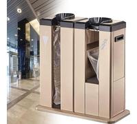 DUANHOZ Automatic Wet Umbrella Wrapper Packing Machine with Double Slots, Includes 1000 Bags, Umbrella Bags Dispenser Holder Stand