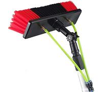 DUANHOZ Cleaning Brush Window Cleaning Brush,3-12M Window Cleaning Pole, Window Cleaning Brush Equipment, Window Cleaner Kit, Water/Hose Fed Pole, Cleaning Photovoltaic And Sola