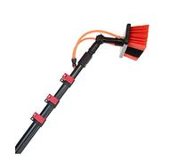 DUANHOZ Extendable Solar Panel Cleaning Brush Pole 3.6M-10.8M for Photovoltaic & Conservatory Roof Cleaning 19.7Ft Telescopic Window Cleaner Equipment