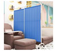 DUANHOZ Folding Medical Privacy Screen, Freestanding Room Divider, 6ft High Temporary Privacy Fence for Hospitals, Offices, and Beauty Salons