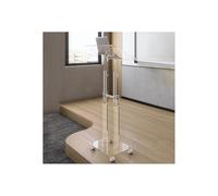 DUANHOZ Lectern Podium Stand, Acrylic Clear Podium Stand Pulpit For Churches Presentation Podium Modern Lectern For Classroom Acrylic Podium Lectern Wheeled Lectern With Storage