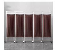 DUANHOZ Medical Privacy Screen with Wheels - Folding & Rolling Room Divider for Indoor Privacy, Perfect for Office, Beauty Salon, and Hospital Use