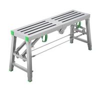 DUANHOZ Multi-Purpose Scaffolding Equipment,Adjustable Work Platform, Folding Scaffolding, Adjustable Lift Height Work Platform Scaffold Portable Work Platform Ladder for Paintin