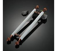 DUANHOZ Stainless Steel Pull Handle, European Style Interior Exterior Doors Handles, H-Shaped Antique Resistance Rust Door Pulls for Restaurant, Hotel, Mall (Color : Gold, Size :