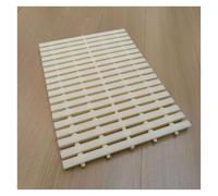 DUANHOZ Swimming Pool Grates,Flexible Drainage Overflow Grate, 10 Pack Splicable Road Gutter Grille with Rhombus Texture, Ideal for Walkways, Yard Fences, and Outdoor Areas (15x1