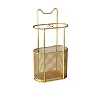 DUANHOZ Umbrella stand Cat Ear Shaped Umbrella Stand Metal Mesh Umbrella Walking Stick Cane Rack w/Drip Tray and Hooks Free Standing Metal Umbrella Holder for Home Office hallway
