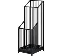 DUANHOZ Umbrella Stand Nordic Modern Umbrella Stand Hollow Out, Free Standing Umbrellas Holder Support With Water Tray, Hallway Hall Entryway Umbrella Holder Umbrella Rack (Blue
