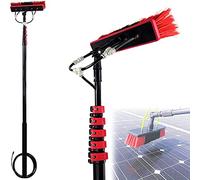 DUANHOZ Water Fed Pole Kit Window Cleaning Brush Extendable Water Spray Pole Brush For Cleaning Window Solar Panels/30Cm/10.8M/36Ft,30cm,7.2M/24Ft