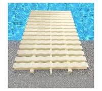 DUANHOZ Wave Splicable Pool Drain Overflow Grating - 5pcs 25cm Drain Grille Floor Cover, Versatile Trench Drain Solution for Efficient Water Drainage and Pool Safety