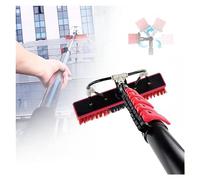DUANHOZ Window Cleaning Pole, Water Fed Pole Kit, Aluminum Alloy Telescopic Pole Solar Panel Cleaning Brush Cleaning Photovoltaic Power Station,One Color,24FT/7.2M