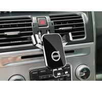 DUANJIAN Car Phone Holder For Volvo S60 S90 V90 XC40 XC60 XC90, Gravity Phone Mount Cradle With Convenient Retractable Steel Hook 360° Rotation Upgraded Super Stable Hook Clip,A-XC60 2009~2017
