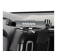 DUANJIAN Car Phone Holder For Volvo XC40 XC60 XC90 S60 S90 V90, Gravity Phone Mount Cradle With Convenient Retractable Steel Hook 360° Rotation Upgraded Super Stable Hook Clip,A-S90/V90 2016~2021